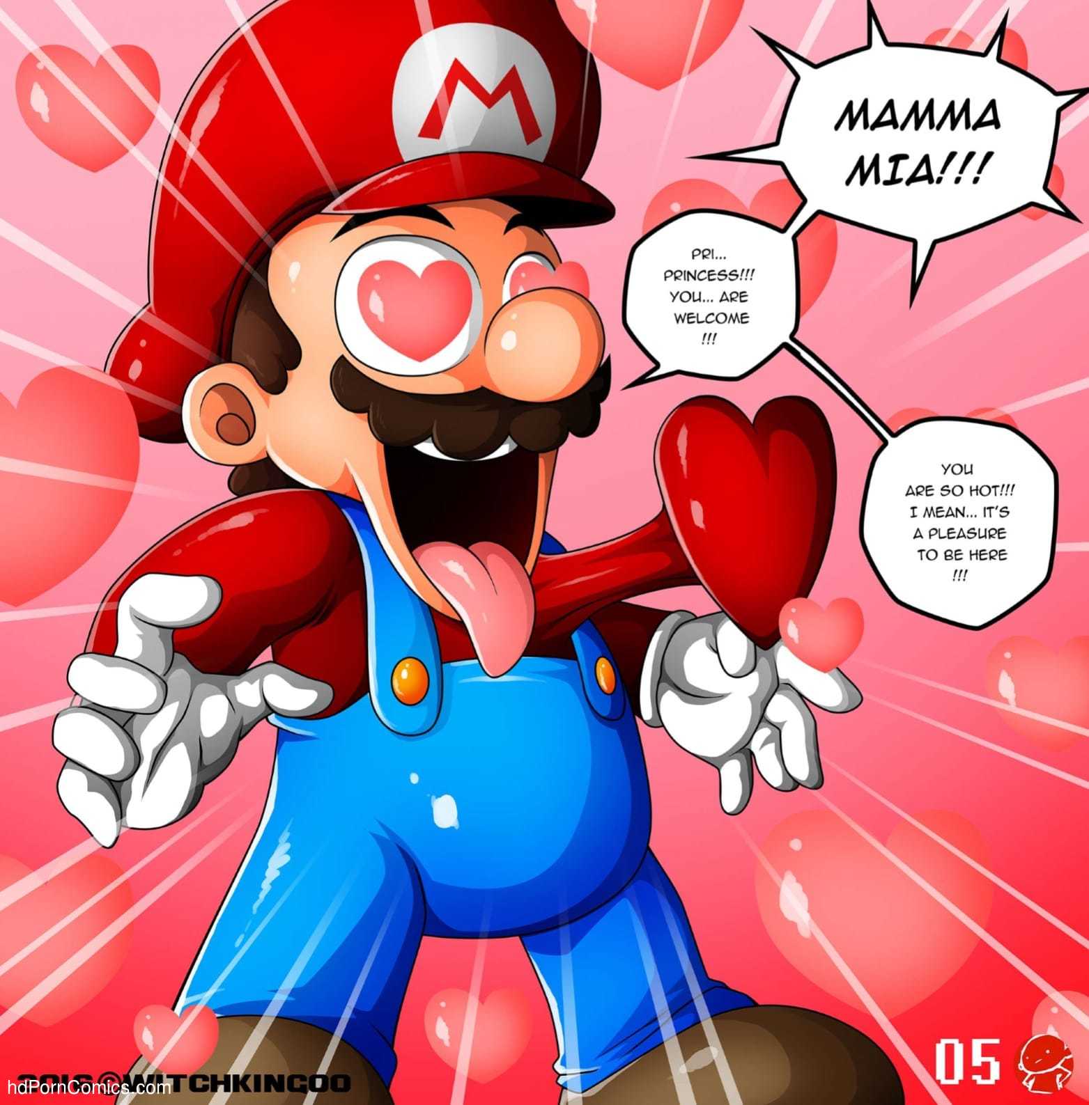 Princess Peach- Thank You Mario6 free sex comic